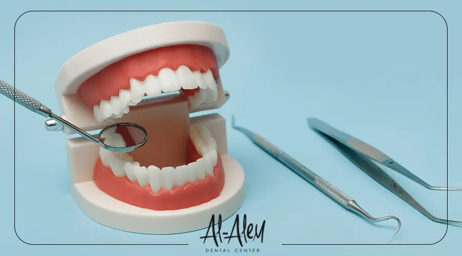 تركيبة اسنان متحركة تجميلية