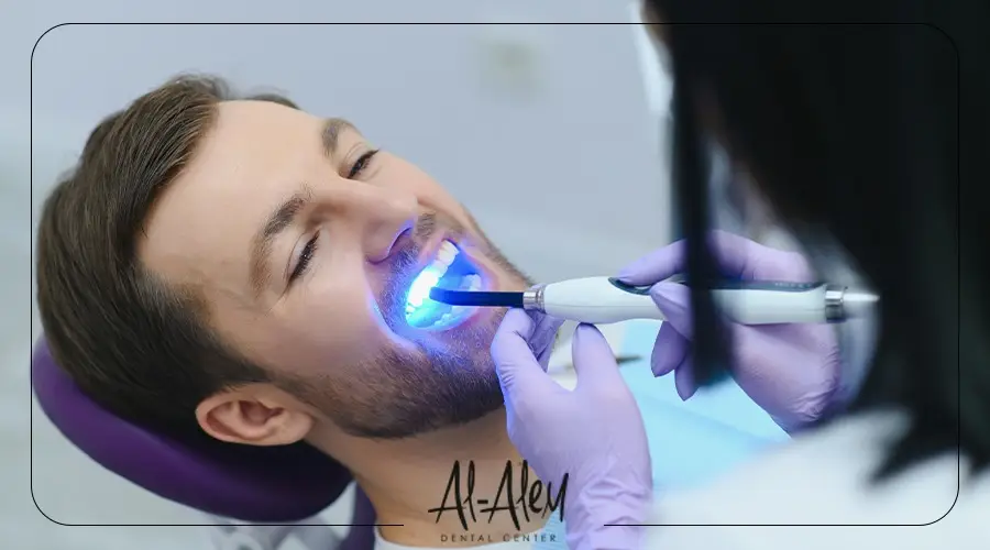 علاج حساسية الاسنان بالليزر